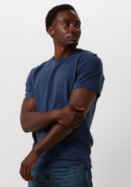Donkerblauwe G-STAR RAW T-shirt SLIM BASE R T S/S - large