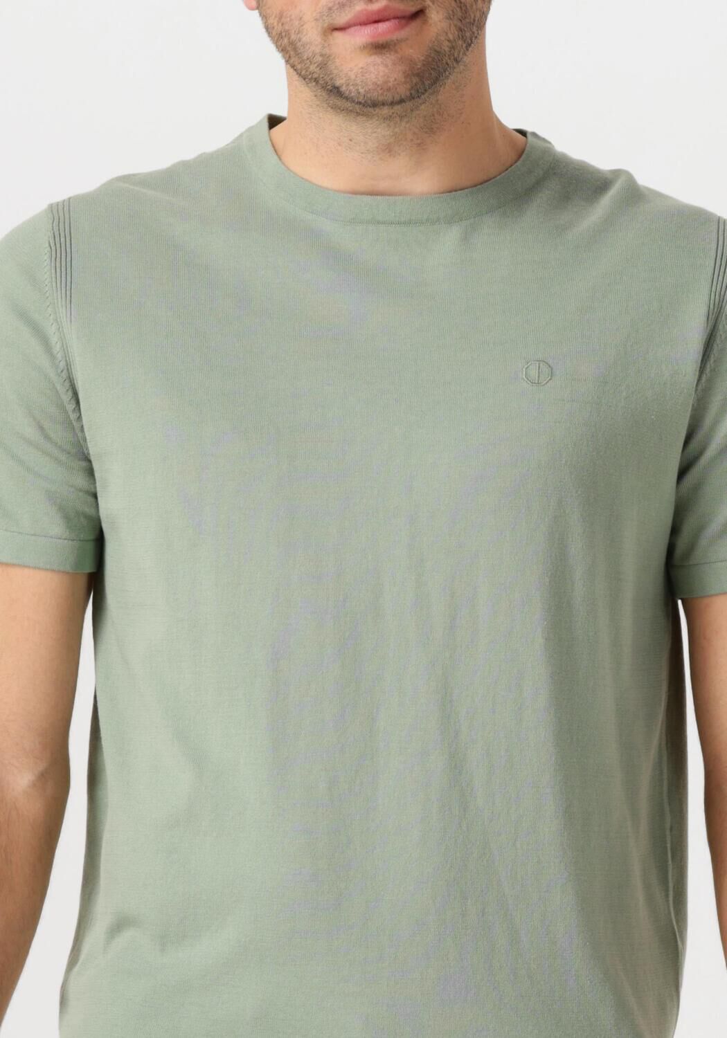 DSTREZZED Heren Polo's & T-shirts Zeke Tee Groen