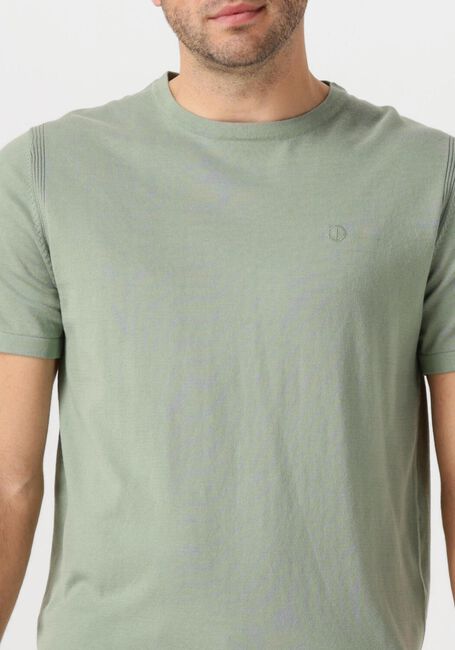 Groene DSTREZZED T-shirt ZEKE TEE - large