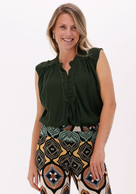 Groene LOUIZON Top WISTITI TOP - large