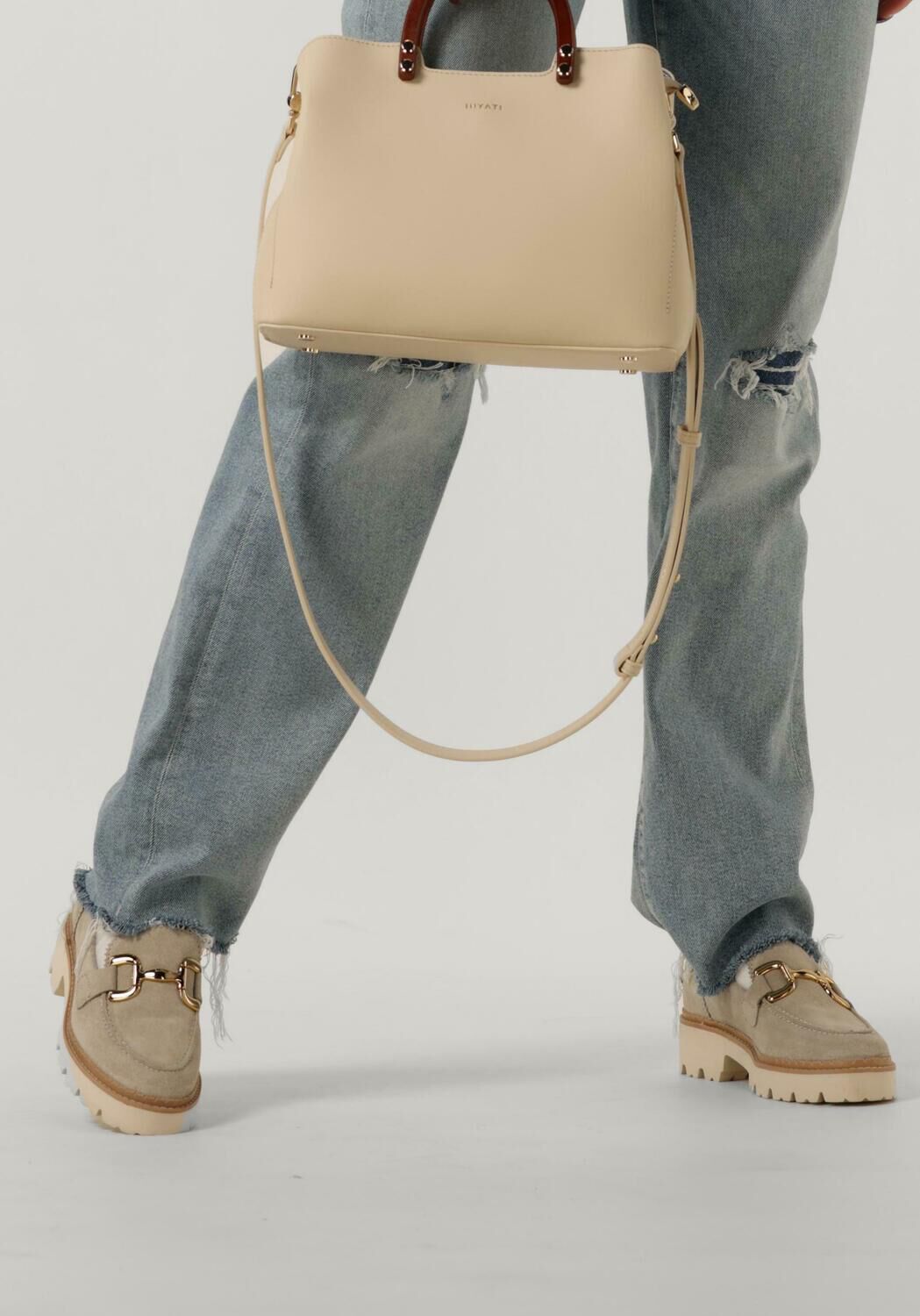 Beige OMODA Loafers BEE BOLD - large