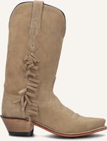 Beige BOOTSTOCK Cowboylaarzen RUFFLE SAND WOMEN Beige BOOTSTOCK Cowboylaarzen RUFFLE SAND WOMEN - medium