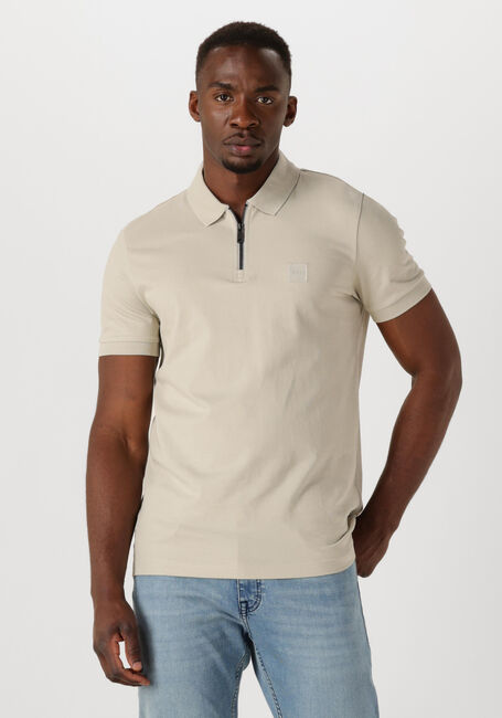 Beige BOSS ORANGE Polo PASSERZIP - large