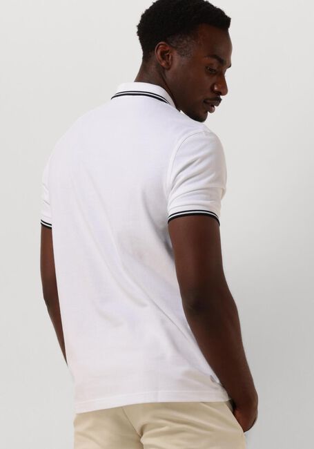Witte FRED PERRY Polo THE TWIN TIPPED FRED PERRY SHIRT - large