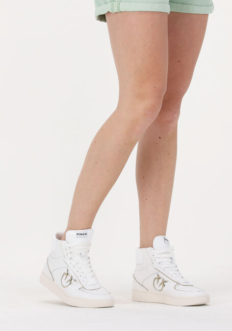 Witte PINKO Hoge sneakers NANCY BASKET HI SNEAKER - large