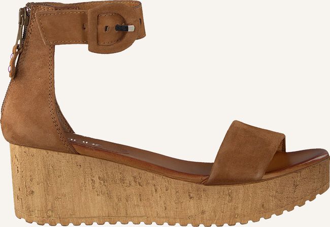 Cognac OMODA Platte sandalen 722015 Cognac OMODA Platte sandalen 722015 - large
