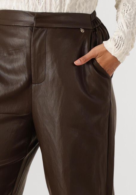 Bruine NUKUS Wijde broek FENNA PANTS - large