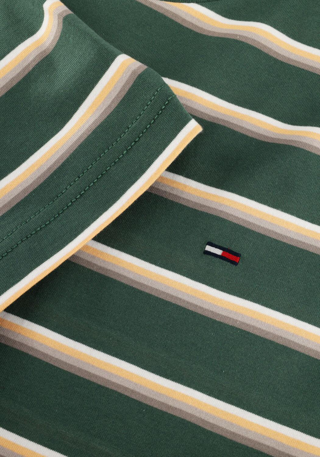 Groene TOMMY JEANS T-shirt TJM RLX STRIPE SS TEE - large
