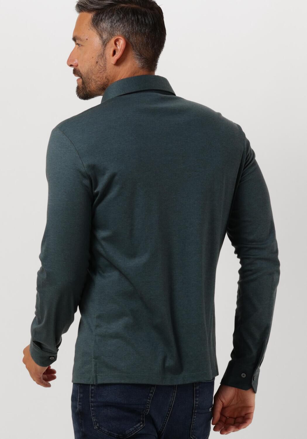 DESOTO Heren Polo's & T-shirts Casual Polo Kent 1 1 Groen
