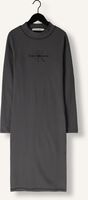 Zwarte CALVIN KLEIN Midi jurk HERO MONOLOG RIB LS DRESS Zwarte CALVIN KLEIN Midi jurk HERO MONOLOG RIB LS DRESS - medium