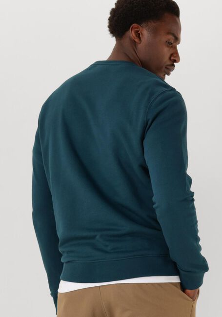 Blauwe LYLE & SCOTT Sweater CREW NECK SWEATSHIRT - large
