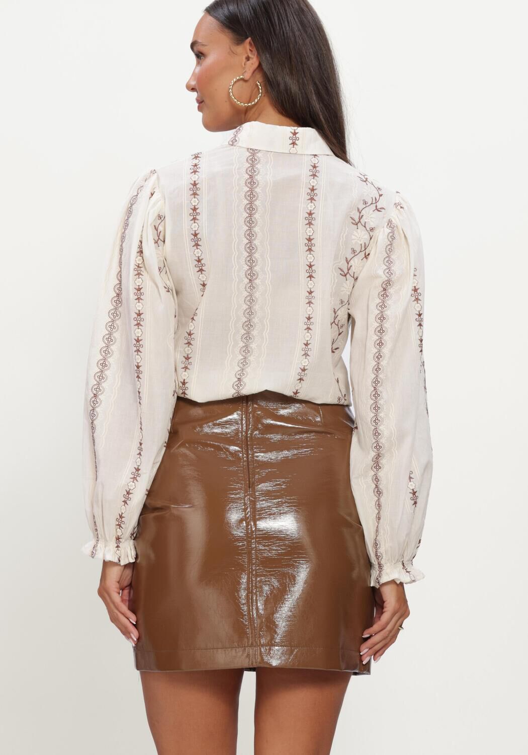 Gebroken wit YDENCE Blouses BLOUSE ALINE - large