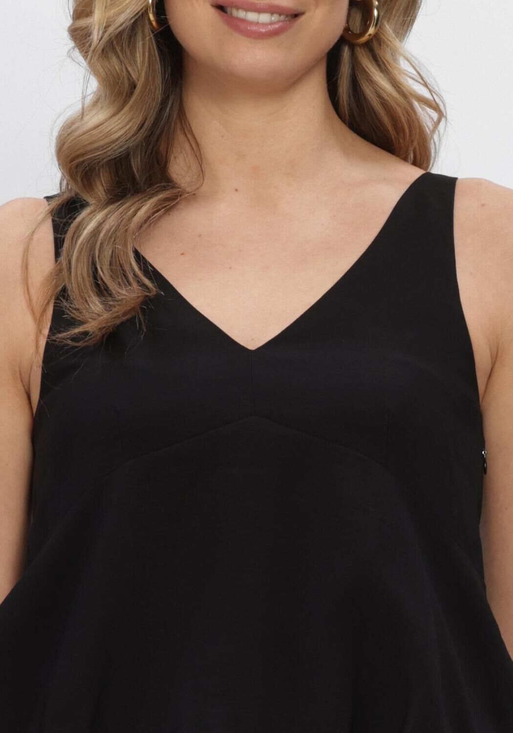 Zwarte EDITED Tops & T-shirts ZOJA PEPLUM TOP - large
