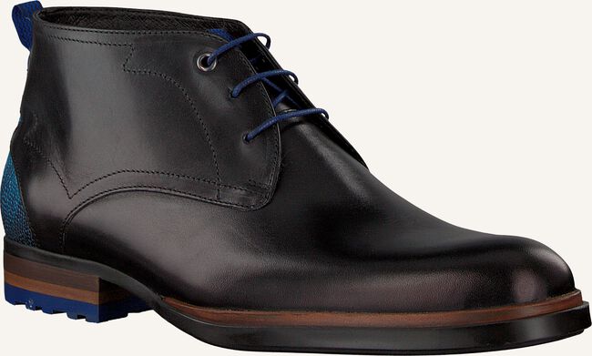 Zwarte FLORIS VAN BOMMEL Veterschoenen 10947 Zwarte FLORIS VAN BOMMEL Veterschoenen 10947 - large