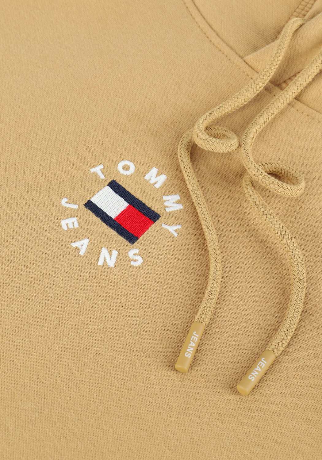 Khaki TOMMY JEANS Sweater TJM TINY TOMMY CIRCULAR HOODIE - large