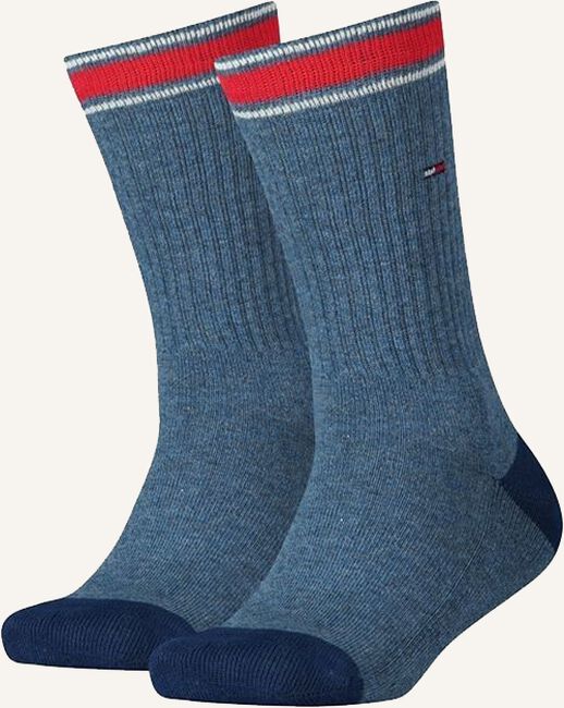 Blauwe TOMMY HILFIGER Sokken TH KIDS ICONIC SPORTS SOCK 2P Blauwe TOMMY HILFIGER Sokken TH KIDS ICONIC SPORTS SOCK 2P - large