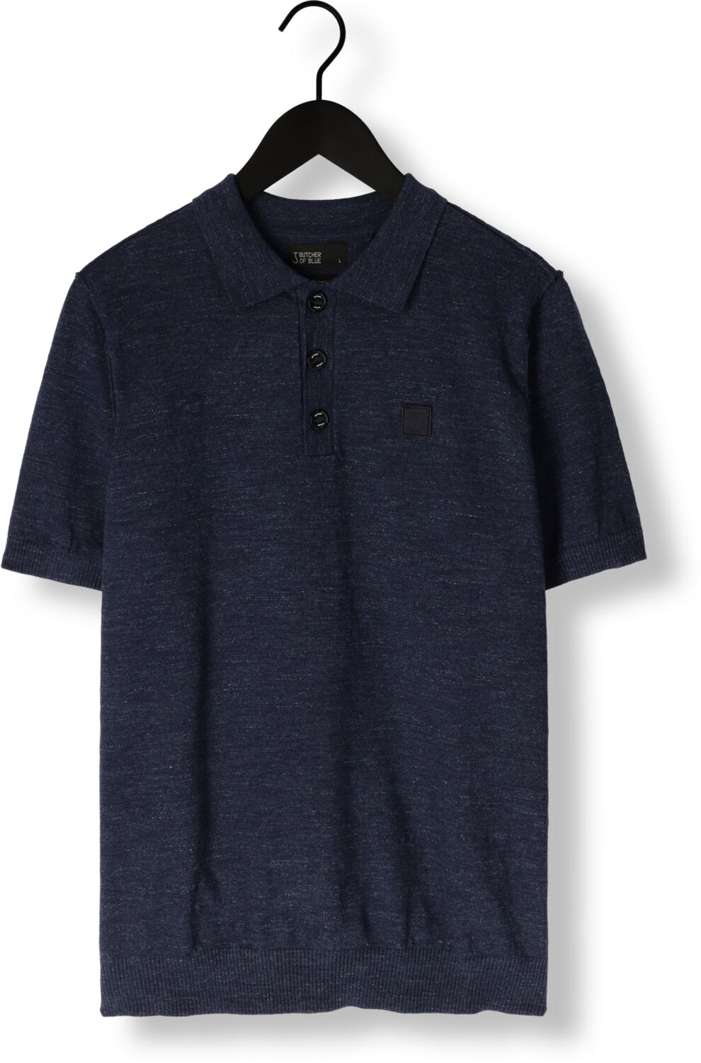 BUTCHER OF BLUE Heren Polo's & T-shirts Lt Clifden Polo Donkerblauw