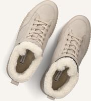 Beige TOMMY HILFIGER Hoge sneakers FAUX FUR LOW LACE-UP Beige TOMMY HILFIGER Hoge sneakers FAUX FUR LOW LACE-UP - medium