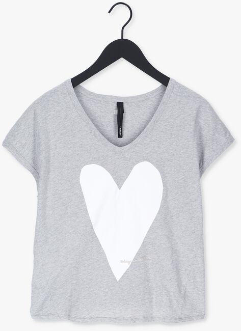 Grijze 10 DAYS T-shirt TEE HEART - large