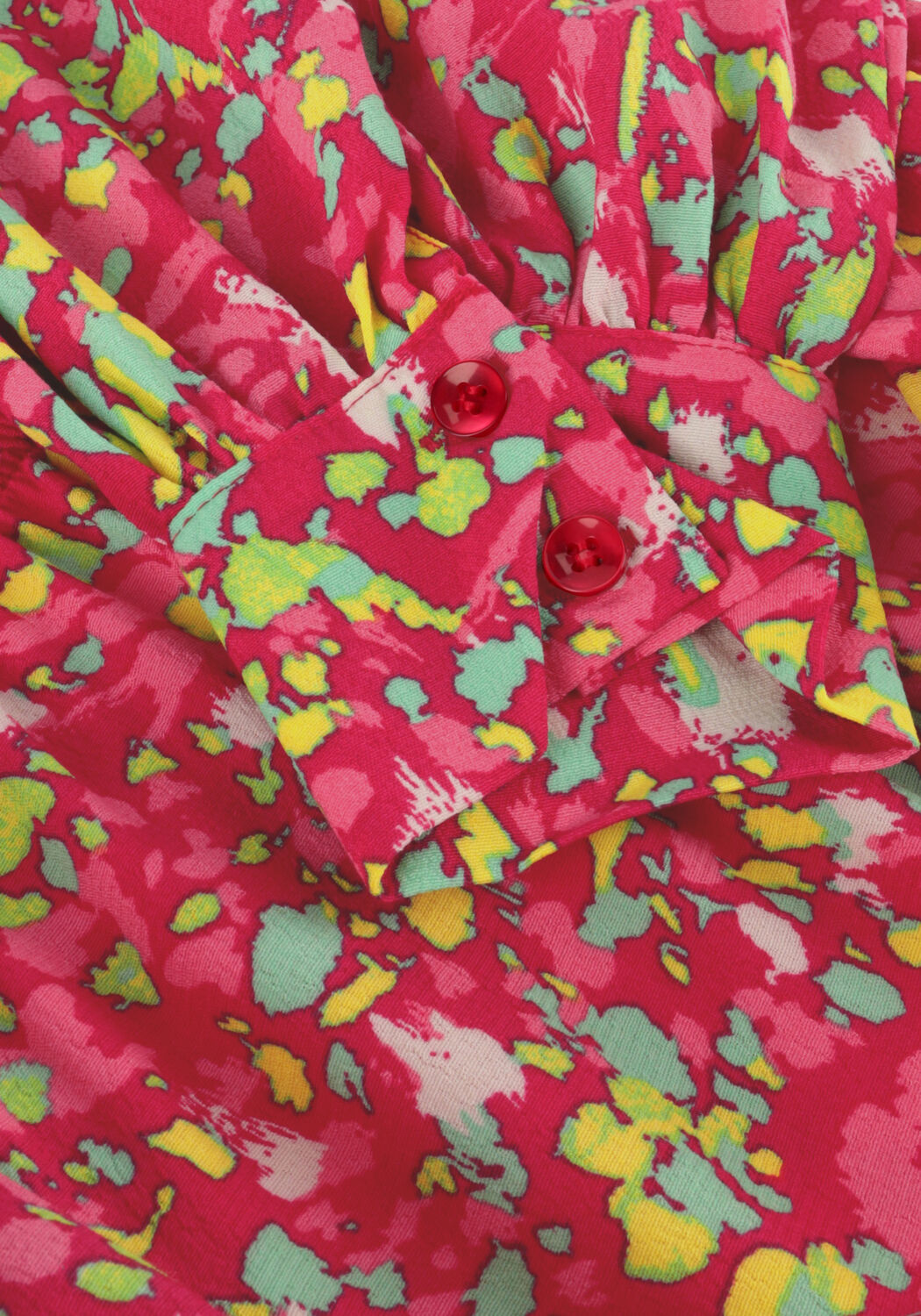 Roze ALIX THE LABEL Mini jurk LADIES WOVEN FLORAL WRAP DRESS - large