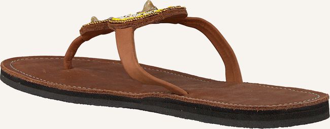 Cognac OMODA KUBUNI Teenslippers SLIPPER FLOWER Cognac OMODA KUBUNI Teenslippers SLIPPER FLOWER - large