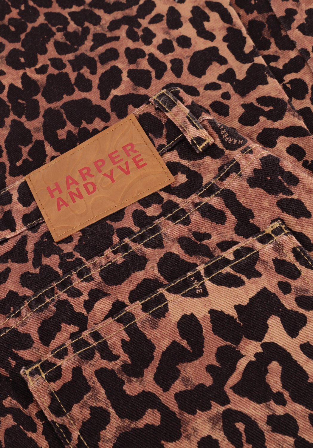 Bruine HARPER & YVE Flared jeans MAYRA-PA - large