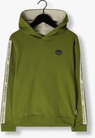 Groene MOODSTREET Sweater SLEEVE STRIPE SWEATER - medium