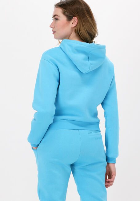 Blauwe NA-KD Sweater ORGANIC LOGO BASIC HOODIE - large