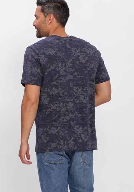 Blauwe PME LEGEND T-shirt AOP COTTON SLUB - large