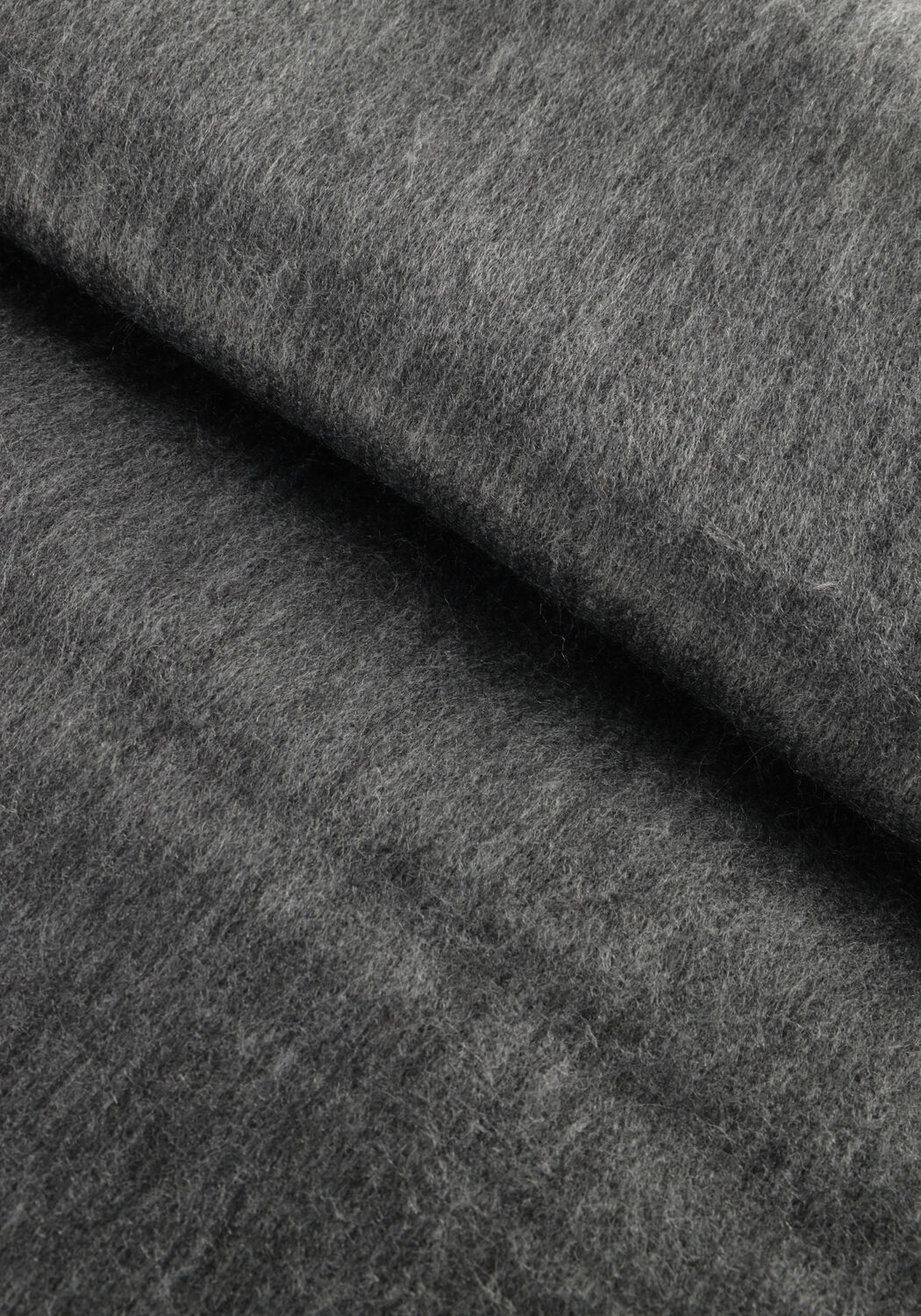 Donkergrijze ALPACA LOCA Sjaal 8 SCARF - large