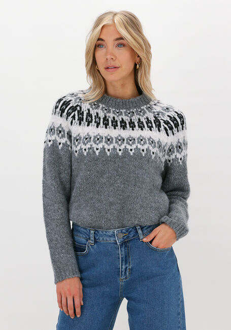 Grijze SET Trui 74031 - large