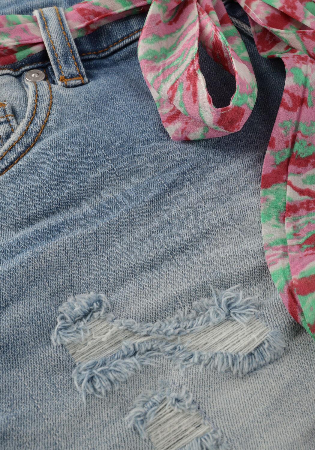 Blauwe CIRCLE OF TRUST Jeans STEVIE SHORT - large