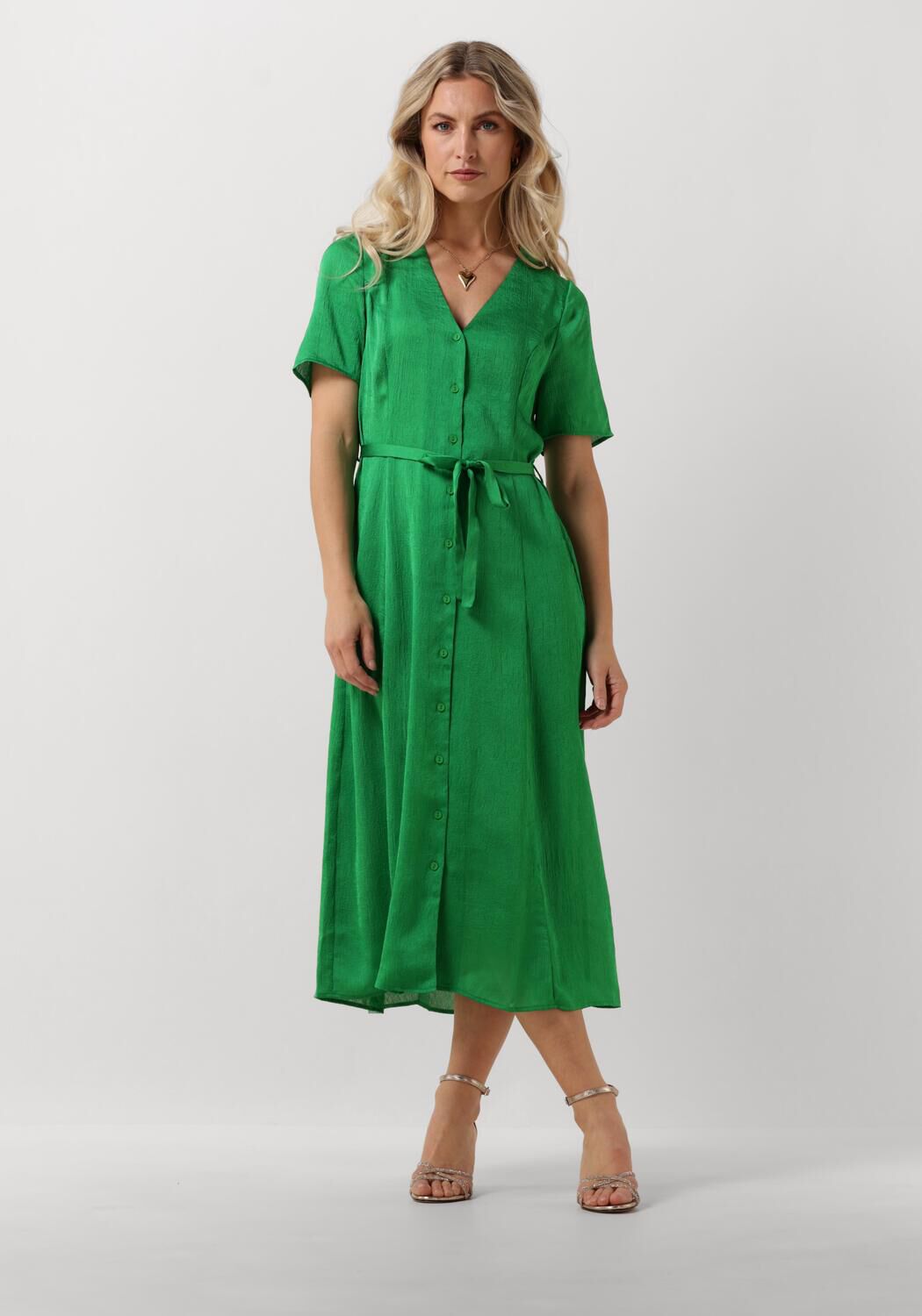 Envii Groene Maxi Jurk Enfandango Stijl Green Dames Kledingwinkel