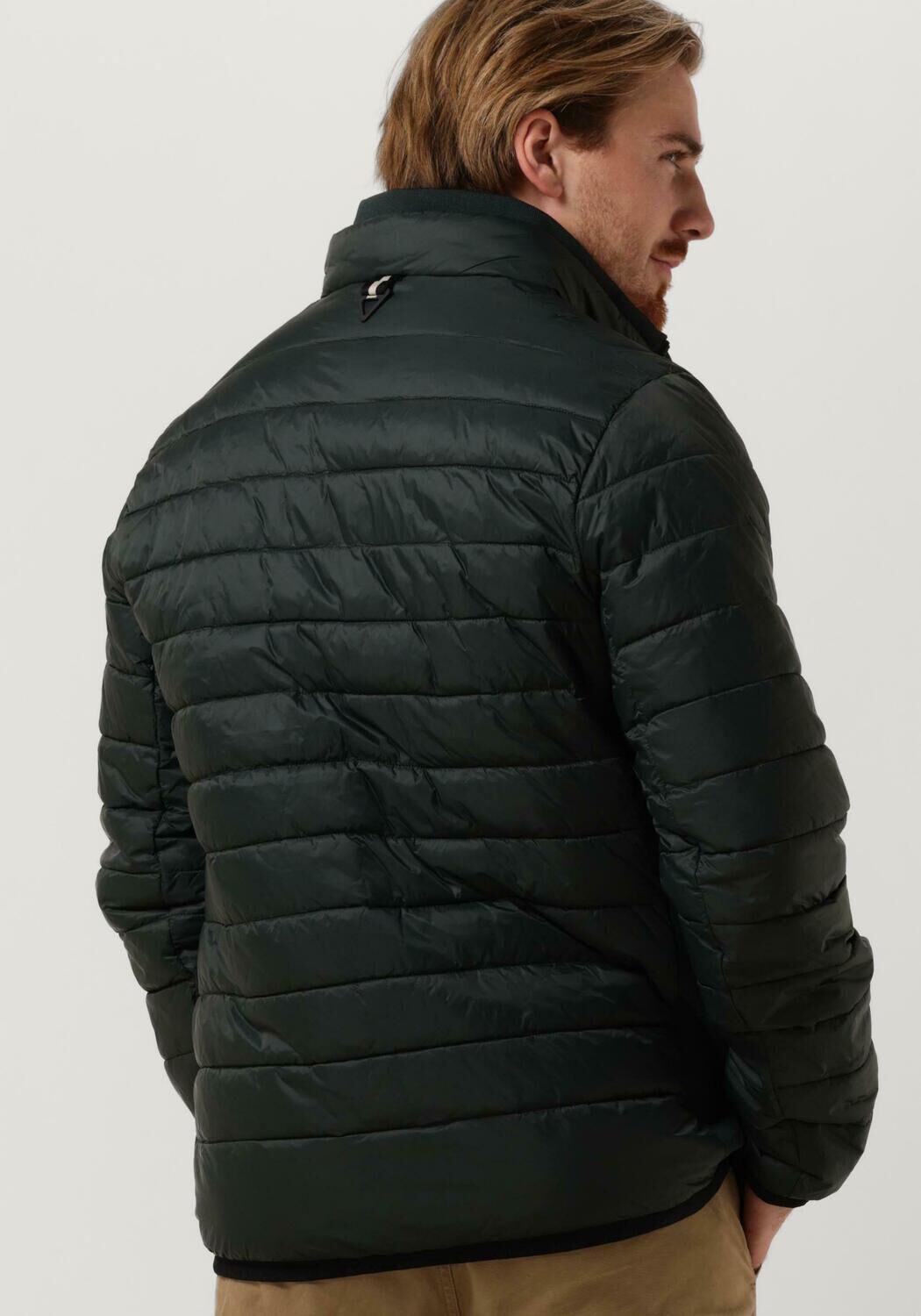 Donkergroene VANGUARD Gewatteerde jas SHORT JACKET DENSYLON BRAKESHIFT III - large