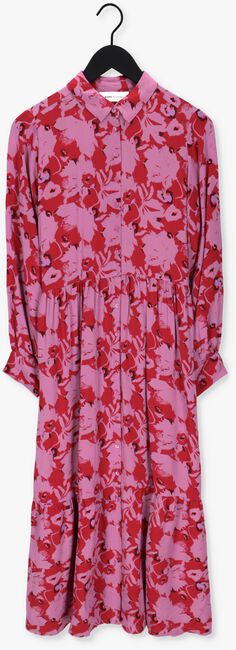 Roze POM AMSTERDAM Maxi jurk DRESS 7054 - large