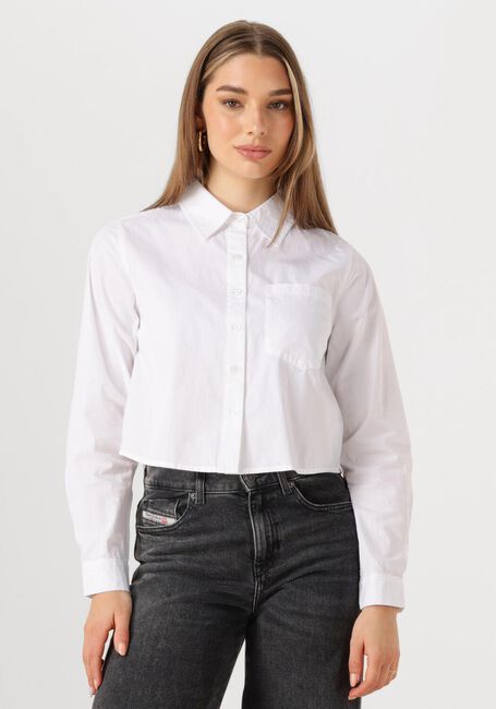Witte MY ESSENTIAL WARDROBE Blouses SUNNAMW SHORT SHIRT - large