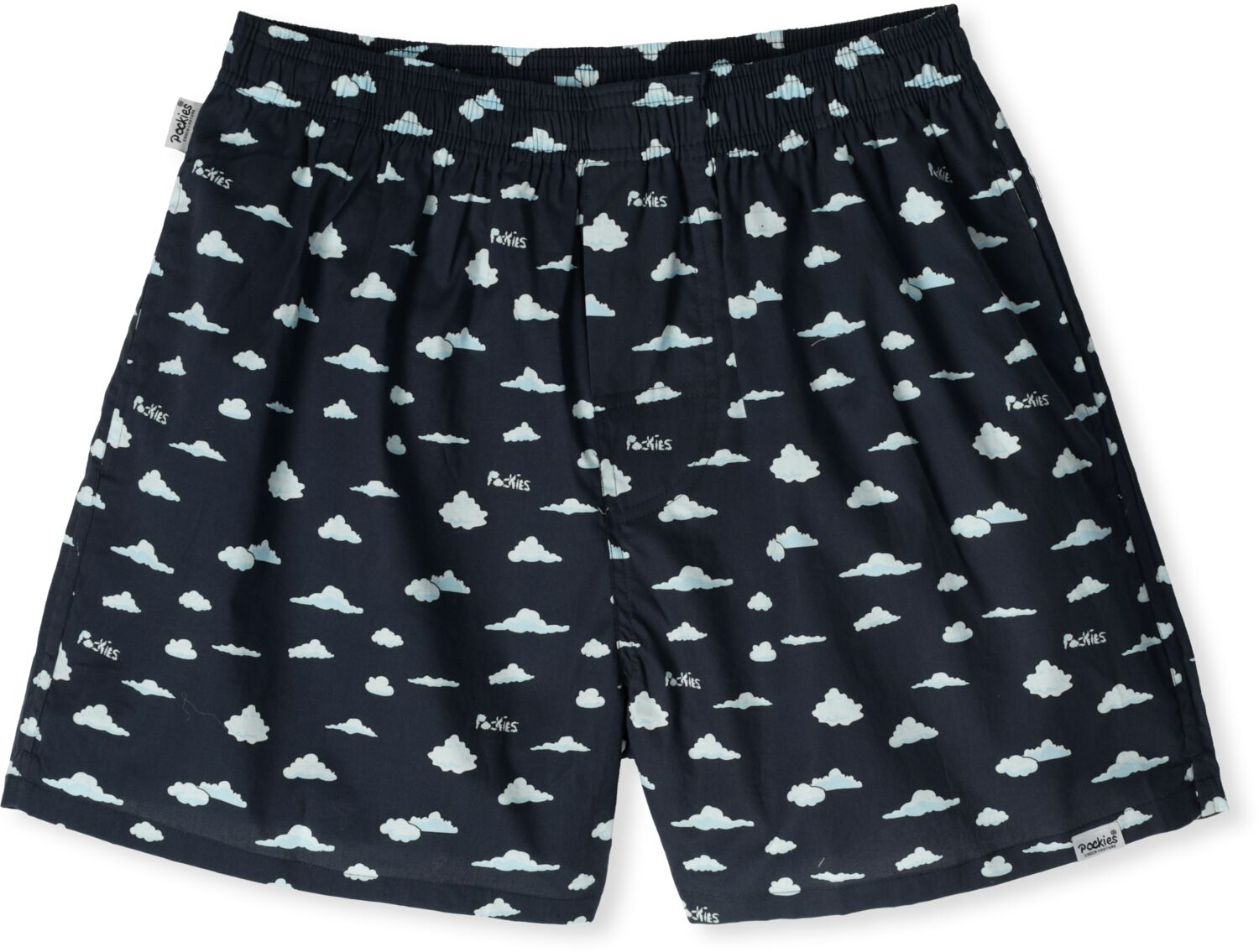 POCKIES Heren Boxershorts Clouds Blauw