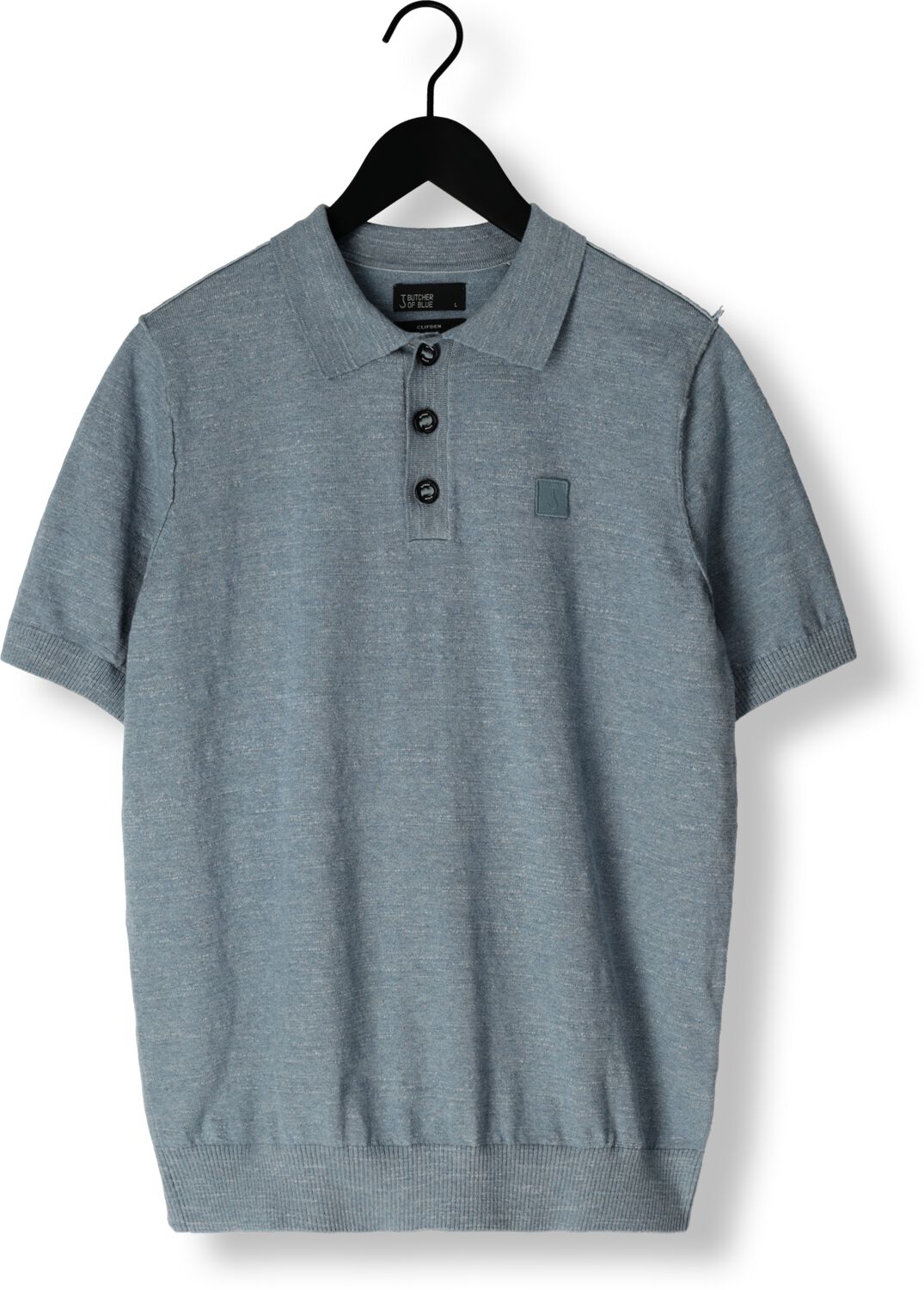 BUTCHER OF BLUE Heren Polo's & T-shirts Lt Clifden Polo Blauw