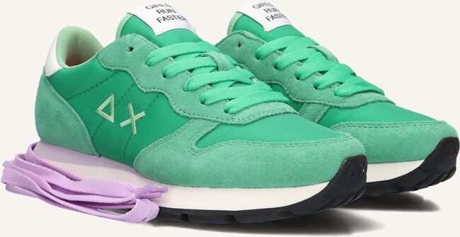 Groene SUN68 Lage sneakers ALLY SOLID NYLON Groene SUN68 Lage sneakers ALLY SOLID NYLON - large