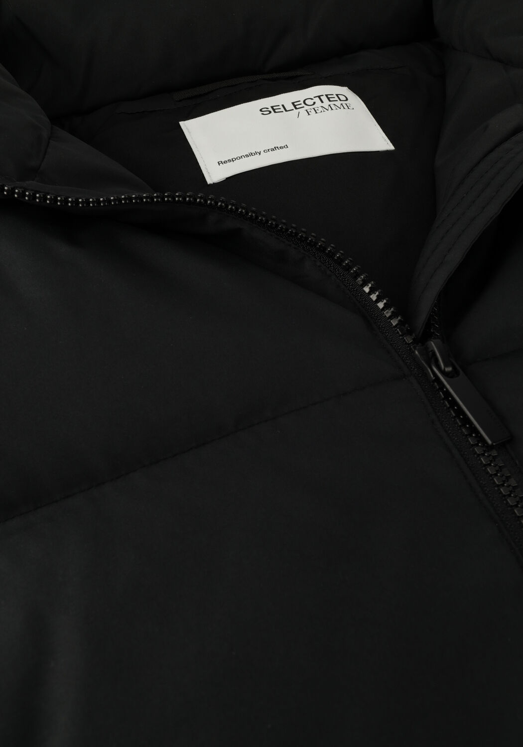 Zwarte SELECTED WOMEN Gewatteerde jas DAISY DOWN JACKET B - large