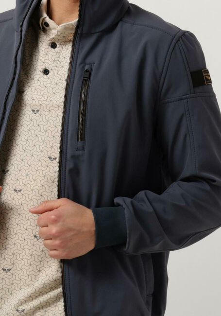 Blauwe PME LEGEND Jack BOMBER JACKET SKYGLIDER 3.0 SOFTSHELL - large