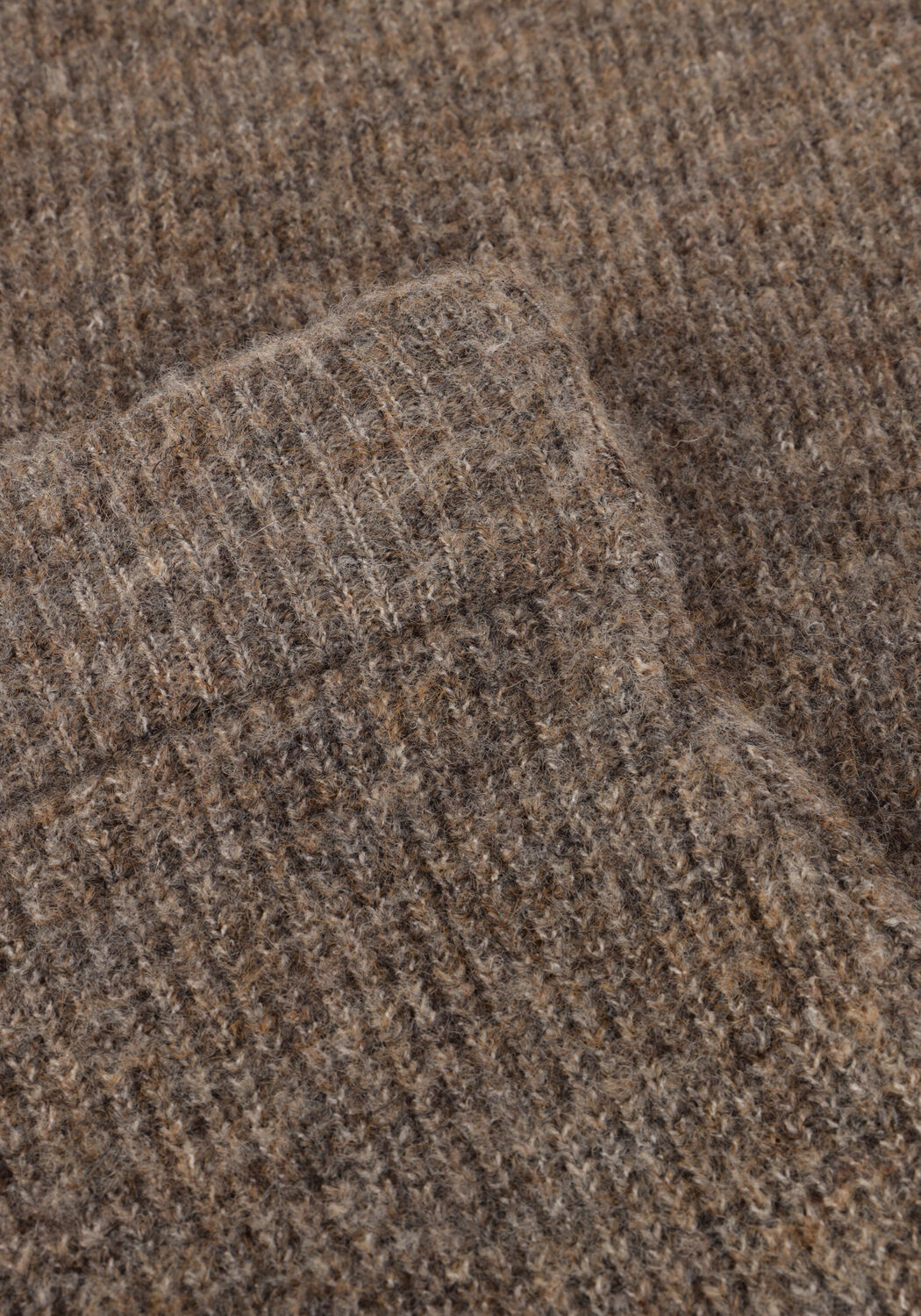 Taupe YDENCE Maxirok KNITTED SKIRT LAINEY - large