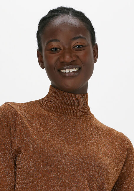 Bruine MINUS Top LIMA ROLL NECK KNIT - large