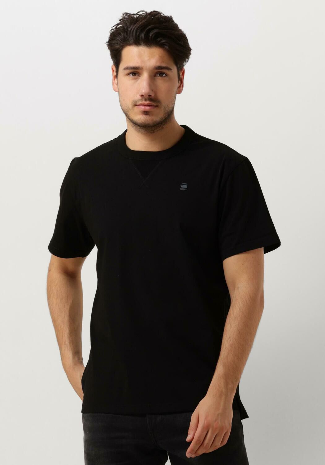 G-Star Raw T-shirt met labelstitching model 'Nifous'