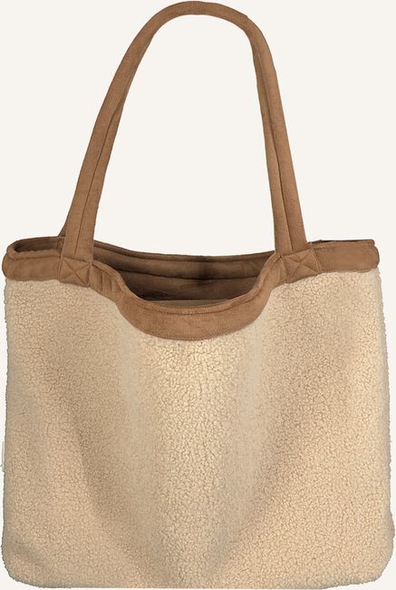 Beige STUDIO NOOS Shopper TEDDY LAMMY MOM-BAG Beige STUDIO NOOS Shopper TEDDY LAMMY MOM-BAG - large
