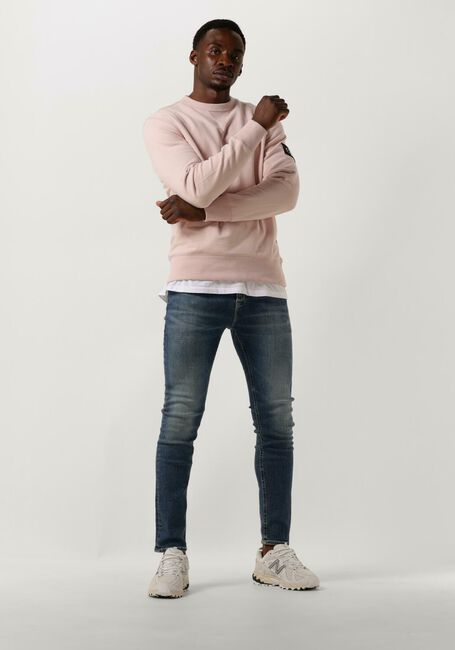 Lichtroze CALVIN KLEIN Sweater BADGE CREW NECK - large