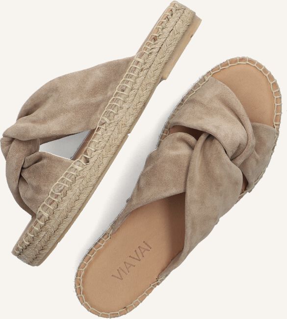 Beige VIA VAI Slippers MONDI LUZ Beige VIA VAI Slippers MONDI LUZ - large
