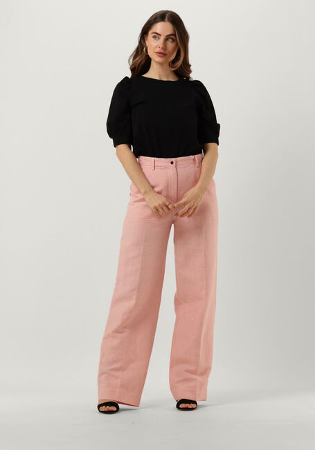 Zwarte VANILIA T-shirt PUFF SLEEVE TEE - large