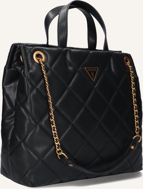 Zwarte GUESS Handtas CESSILY GIRLFRIEND SHOPPER Zwarte GUESS Handtas CESSILY GIRLFRIEND SHOPPER - large