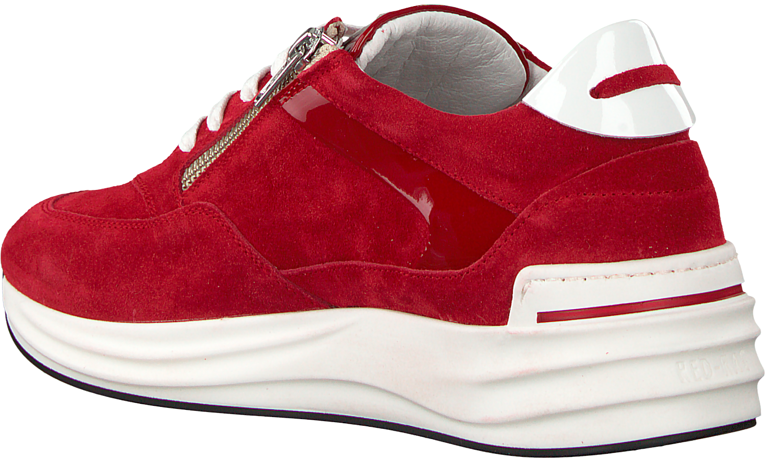 sneakers red rag